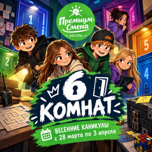 Весенняя смена "6 комнат" 2027
